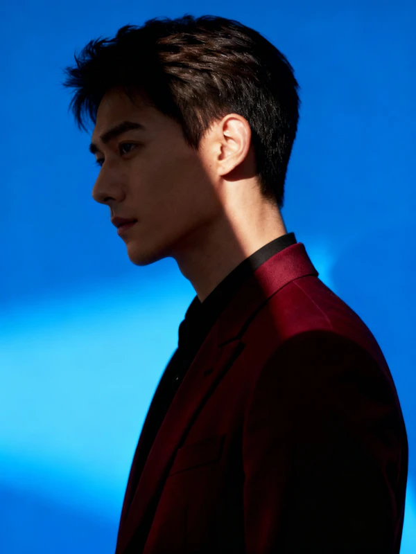Man in Red Blazer