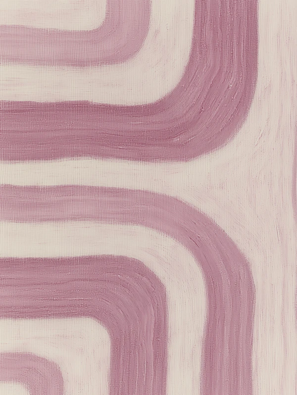 Abstract Mauve Painting