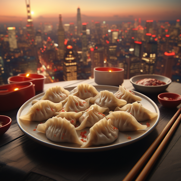 Urban Sunset Gyoza Feast