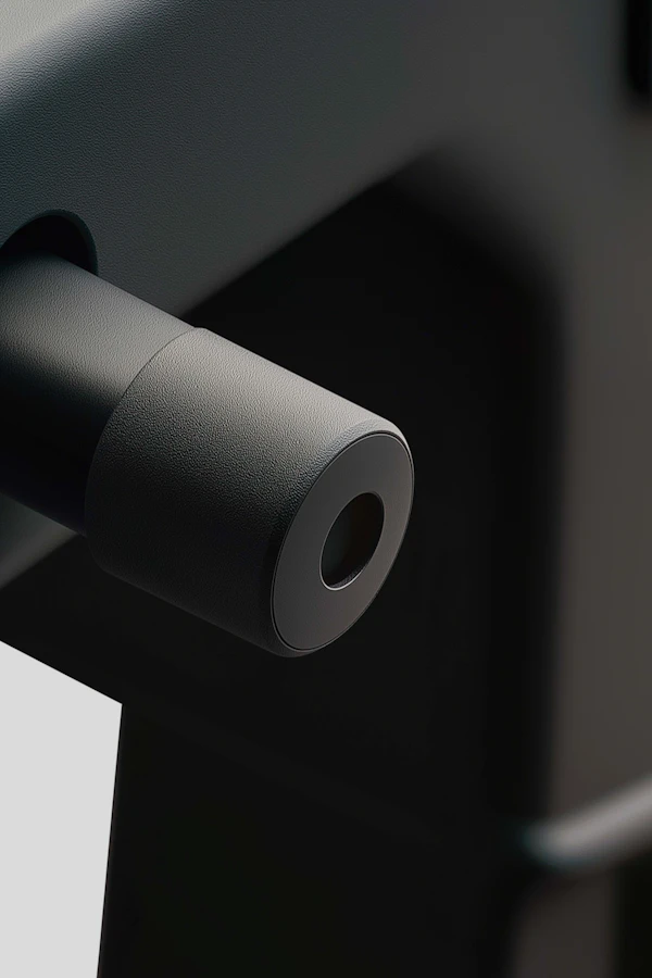 Textured Cylinder Close-Up