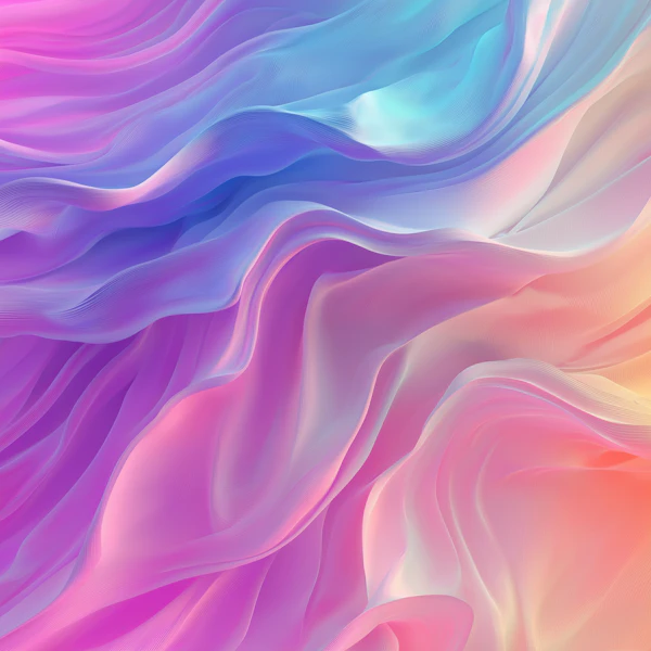 Abstract Pastel Waves