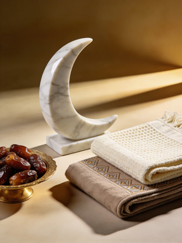 Serene Crescent Display