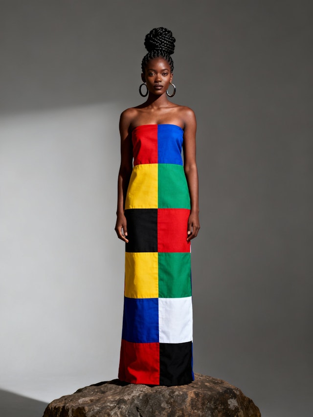 Colorful Fashion Portrait