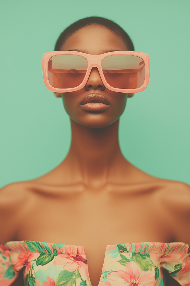 Bold Portrait of Woman