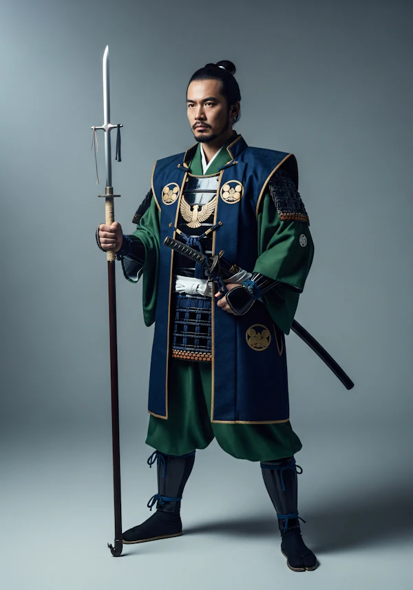 Samurai Warrior Portrait