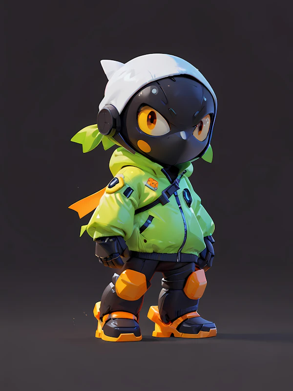 Futuristic Chibi Avatar