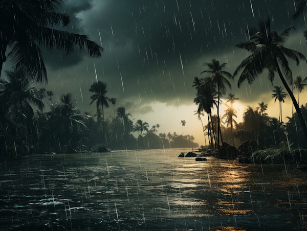 Tropical Rainstorm Serenity