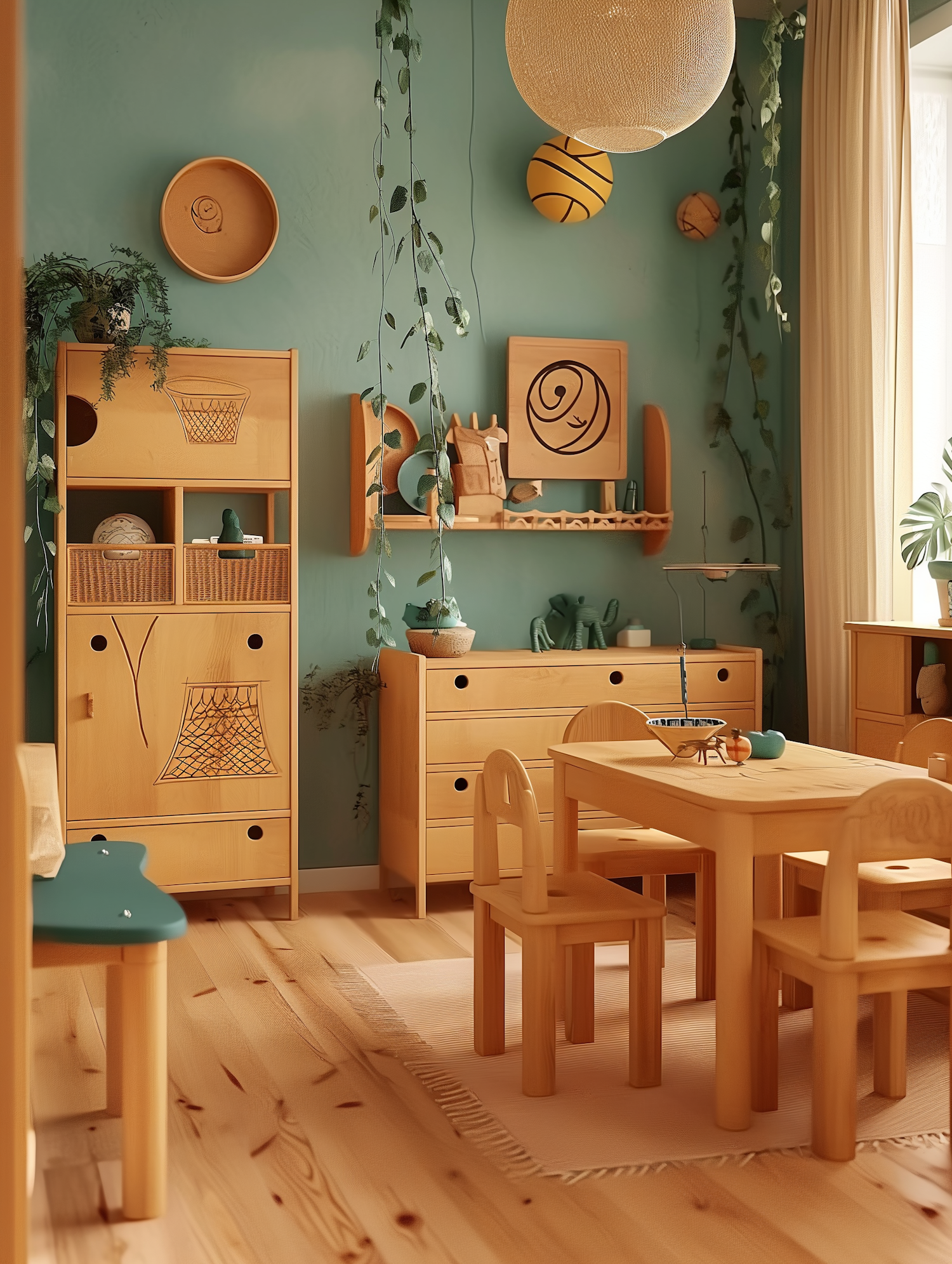 Cozy Children's Playroom