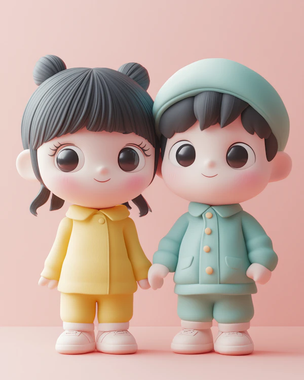 Cartoon Kids Illustration