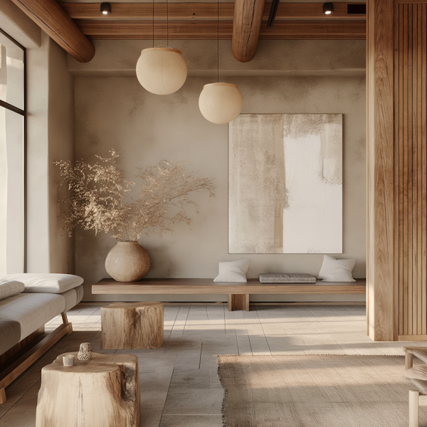 Serene Minimalist Interior