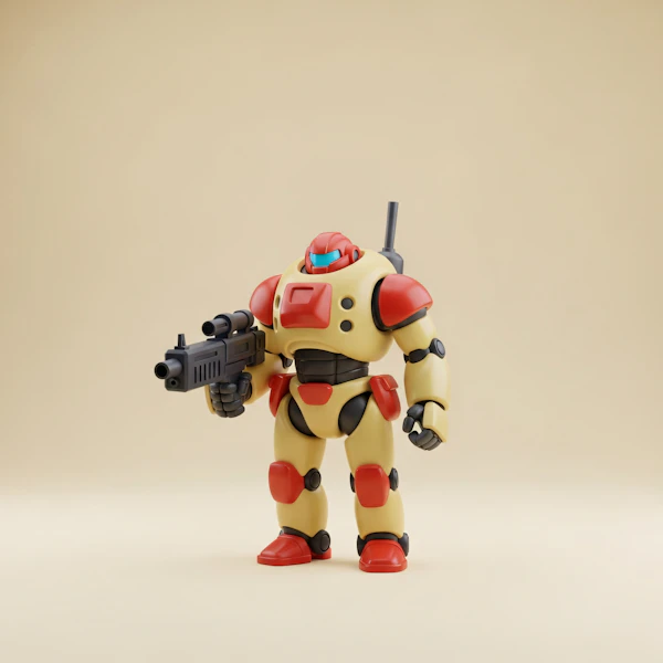 Futuristic Robot Design