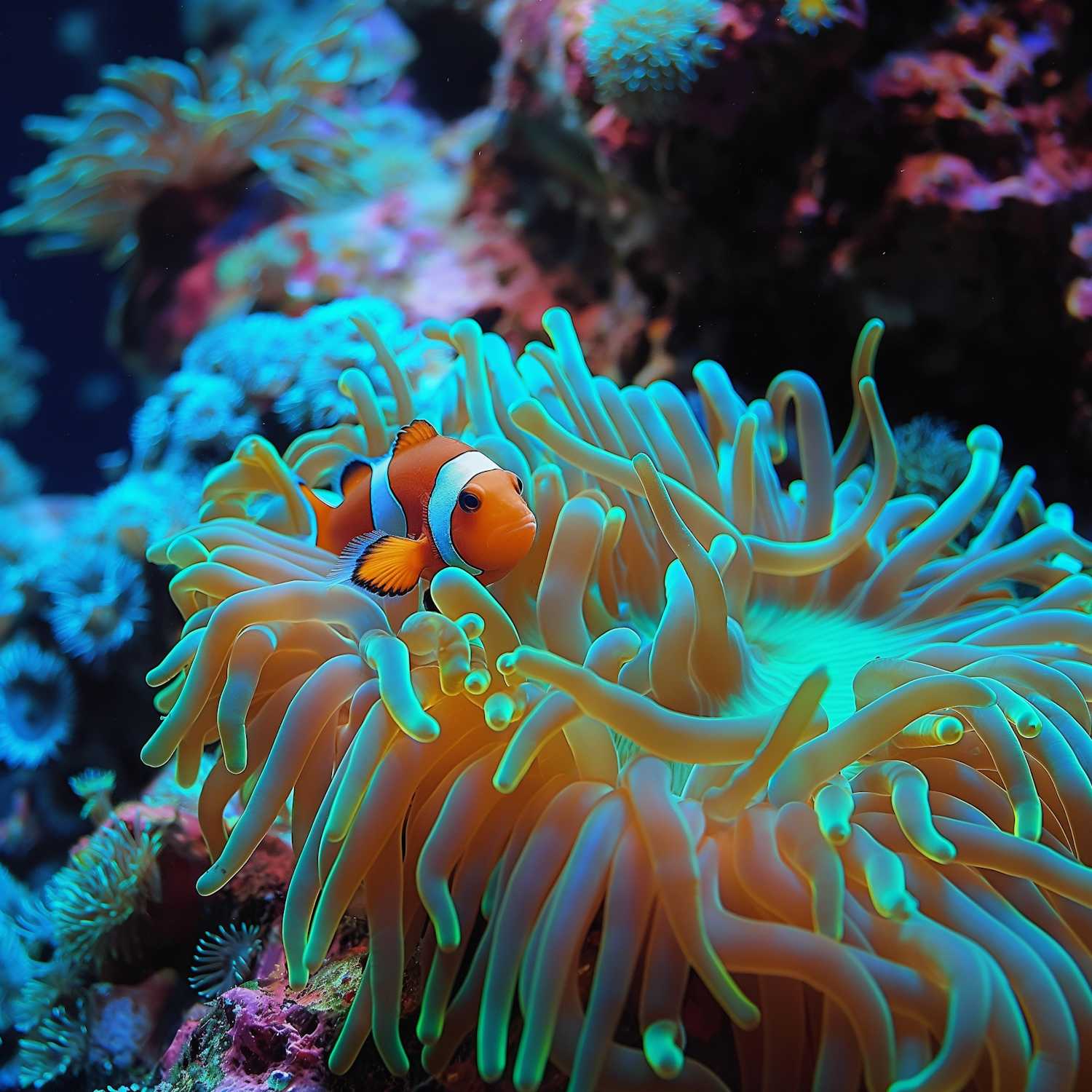 Clownfish and Anemone Symbiosis