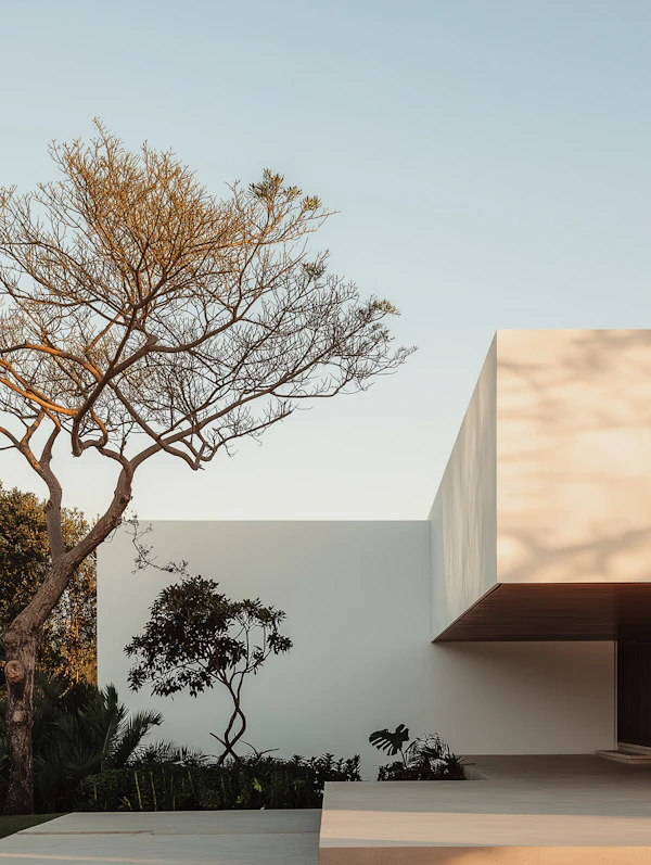 Modern Minimalist Building