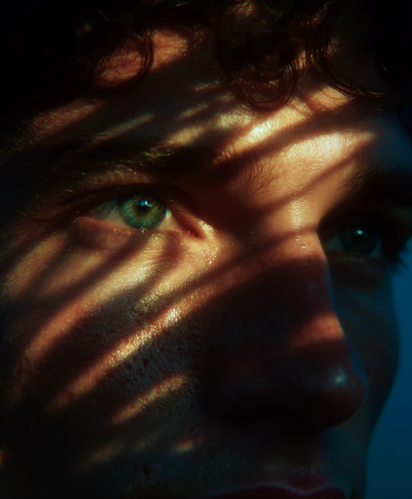 Close-Up of Green Eyes
