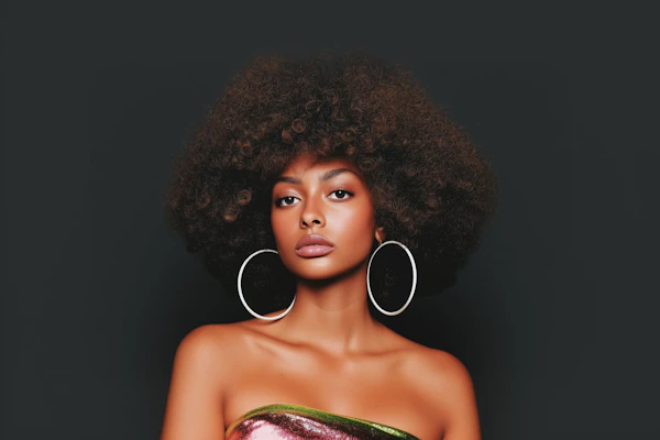 Elegant Portrait of Woman