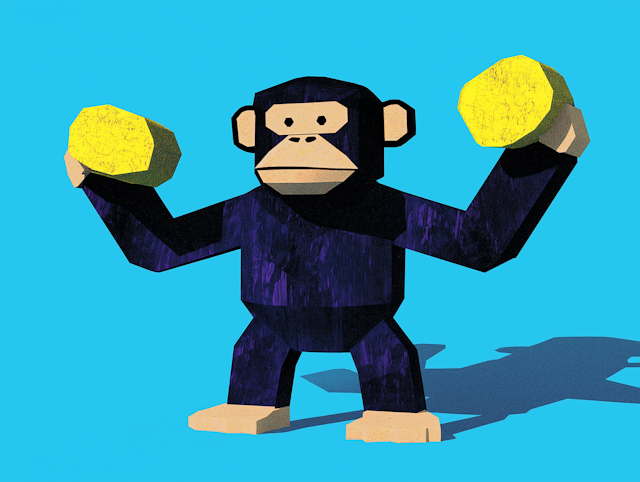 Polygonal Chimpanzee