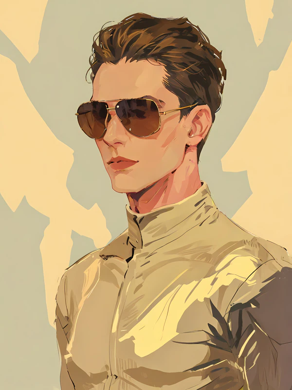 Stylish Portrait Art