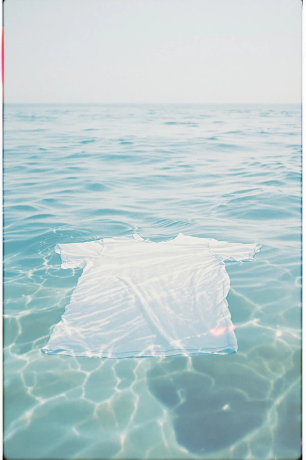 Floating T-Shirt on Sea