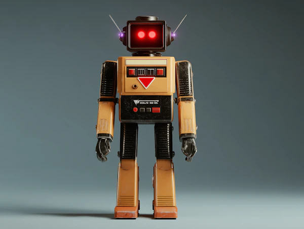 Retro Robot Design