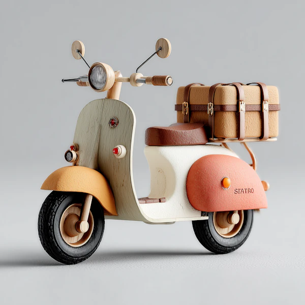 Vintage Scooter Model