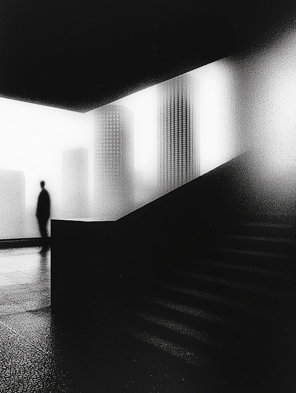 Silhouette in Urban Contrast