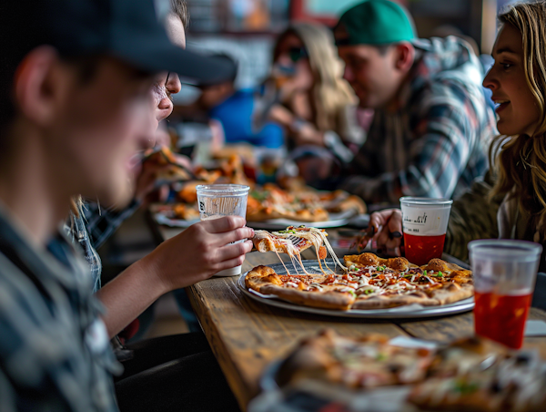 Intimate Pizza Feast