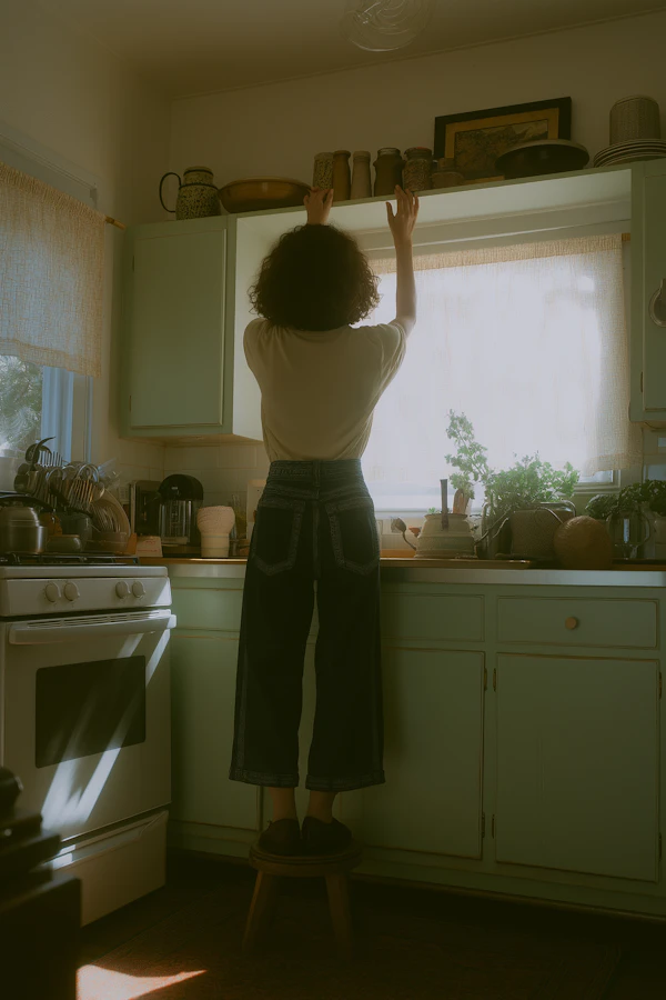 Cozy Kitchen Moment