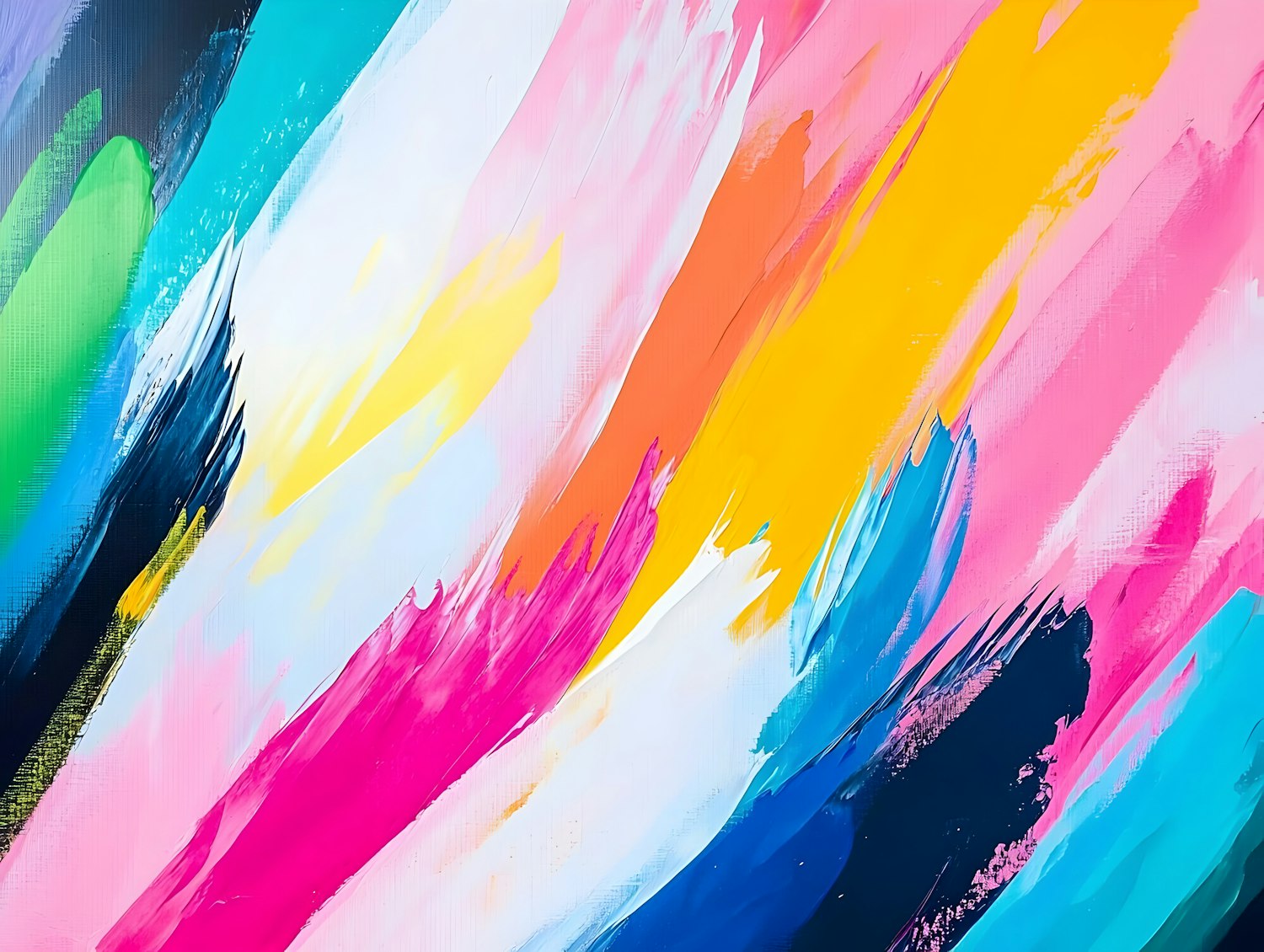 Vibrant Abstract Painting