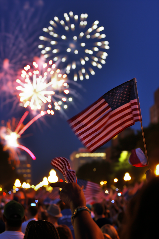 Fourth of July Fireworks Celebration