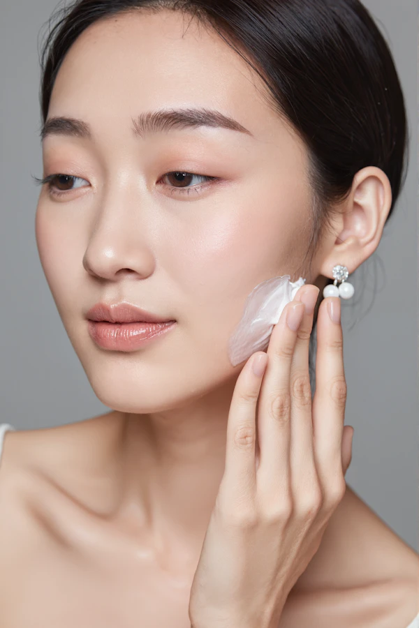 Skincare Routine Close-Up