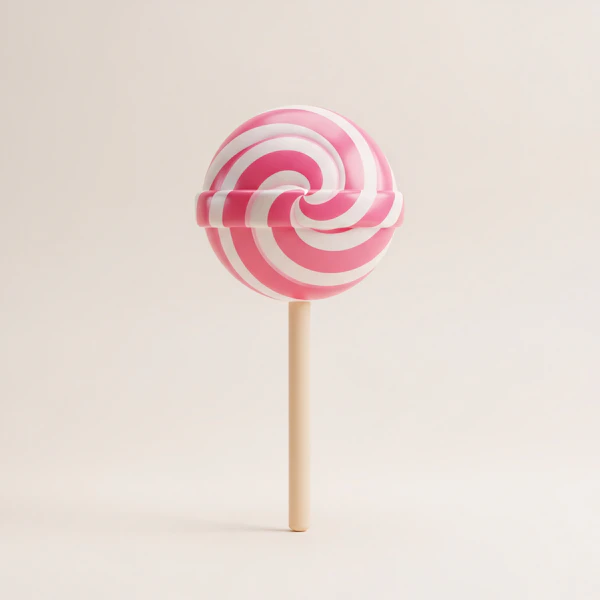 Swirled Lollipop Art