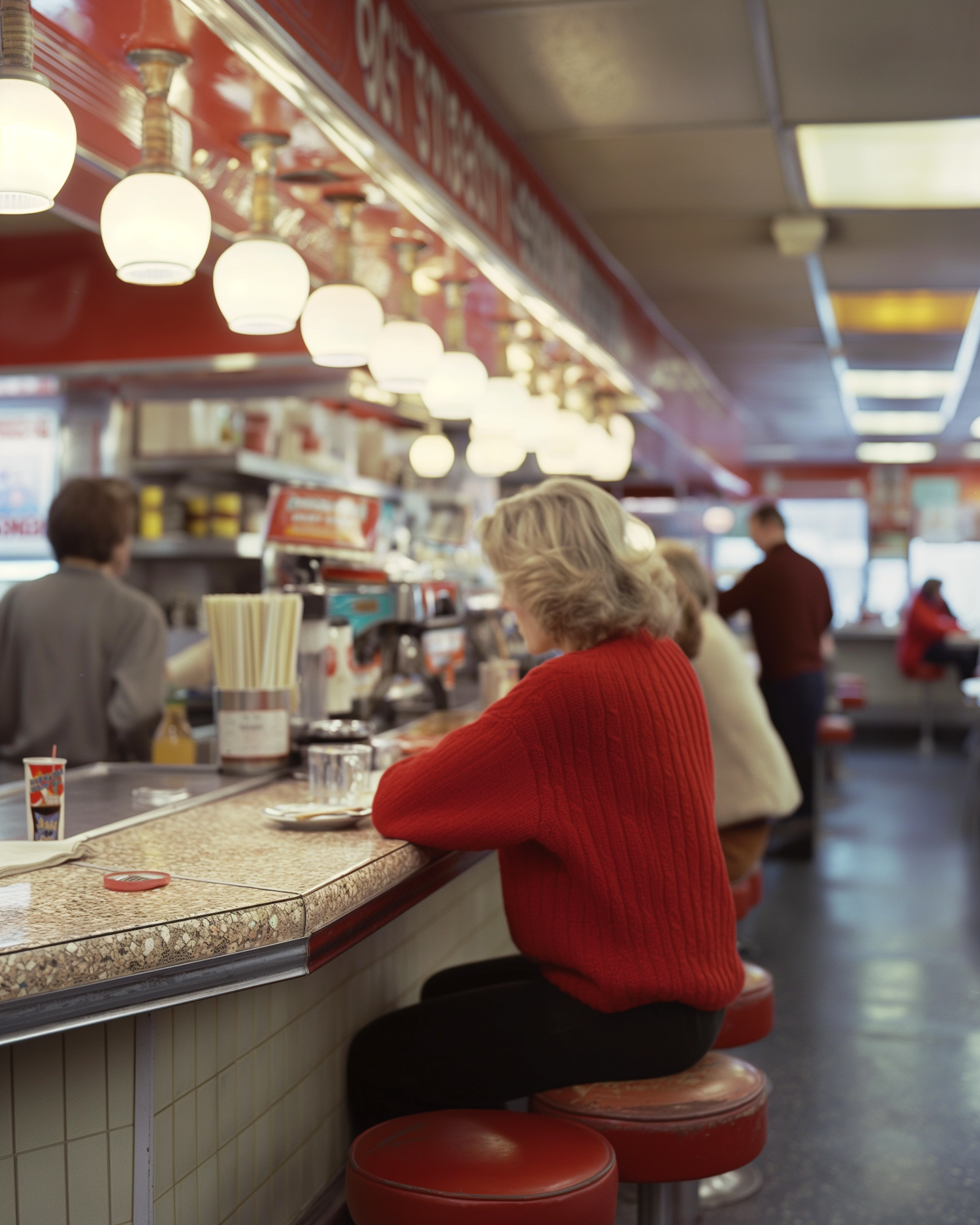 Nostalgic Diner Reverie