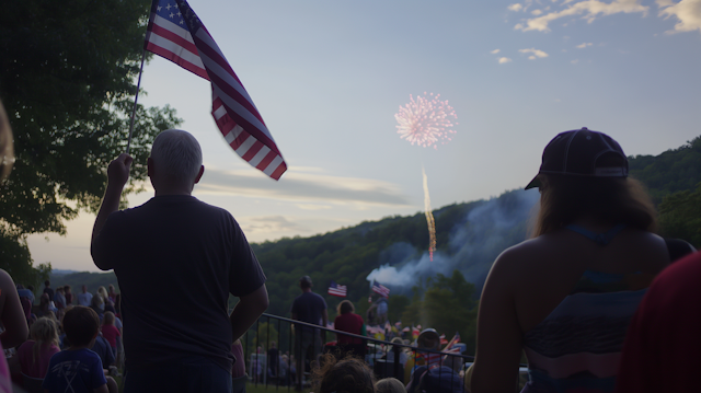 Twilight Fireworks Spectacular with Patriotic Theme