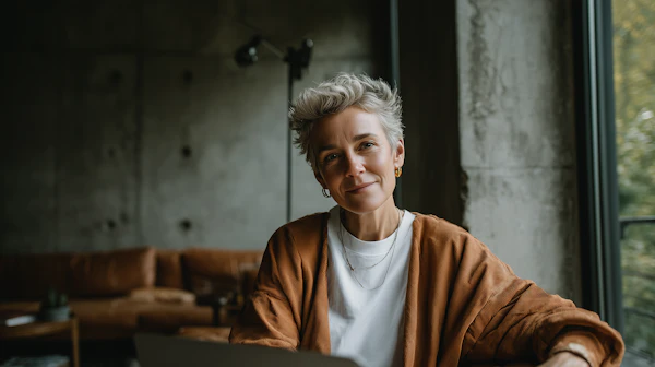 Cozy Indoor Portrait