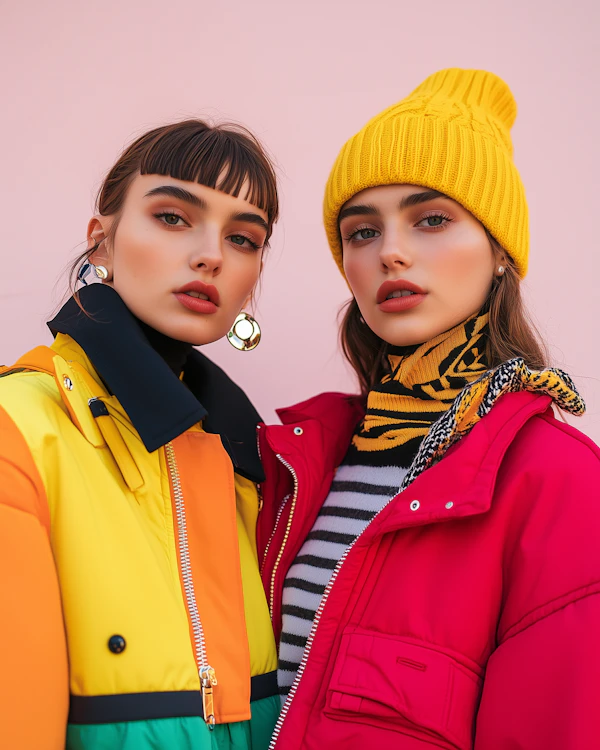 Stylish Duo Portrait