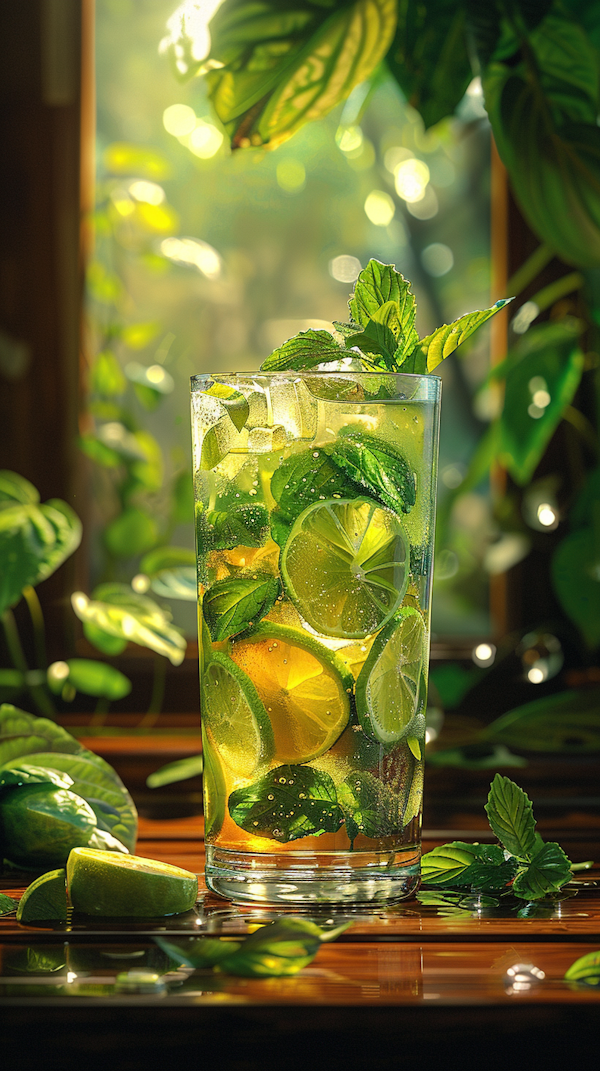 Sun-kissed Mojito