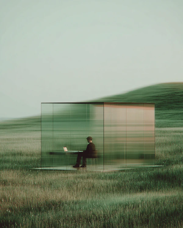 Glass Structure in Field