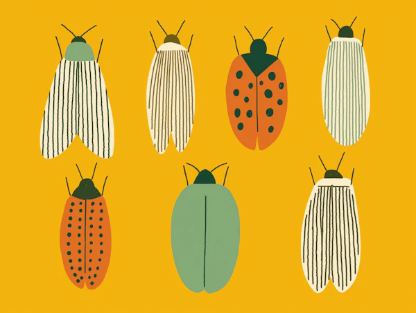 Stylized Beetle Artwork