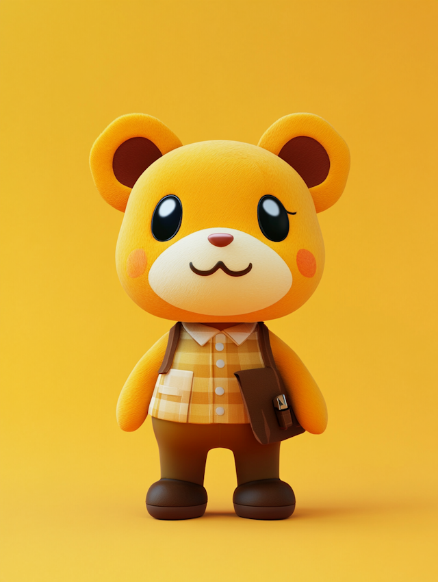 Cartoon Bear Character