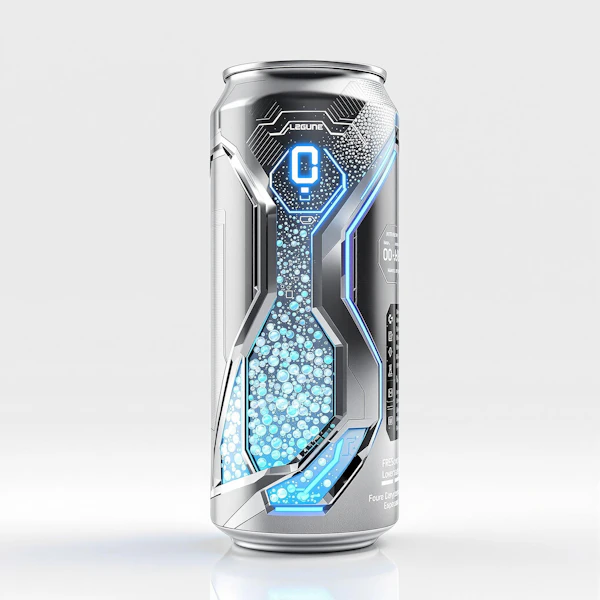 Futuristic Beverage Can
