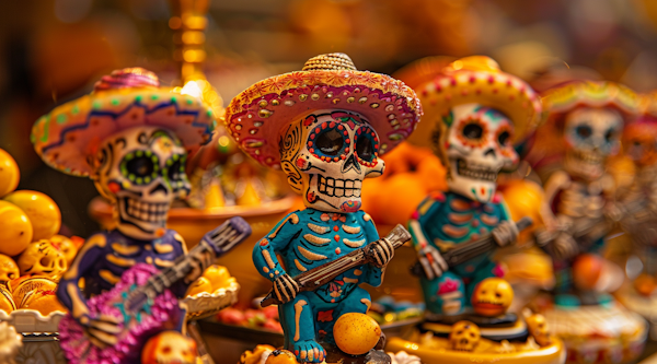 Day of the Dead Celebration Figurines