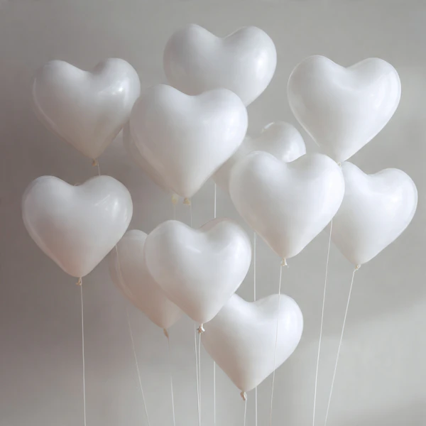 Heart Balloons Display
