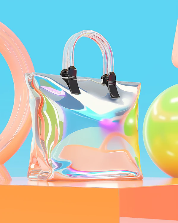 Holographic Tote Bag