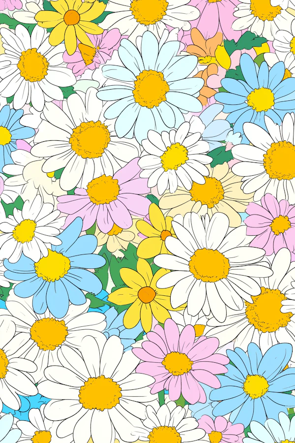 Vibrant Floral Illustration