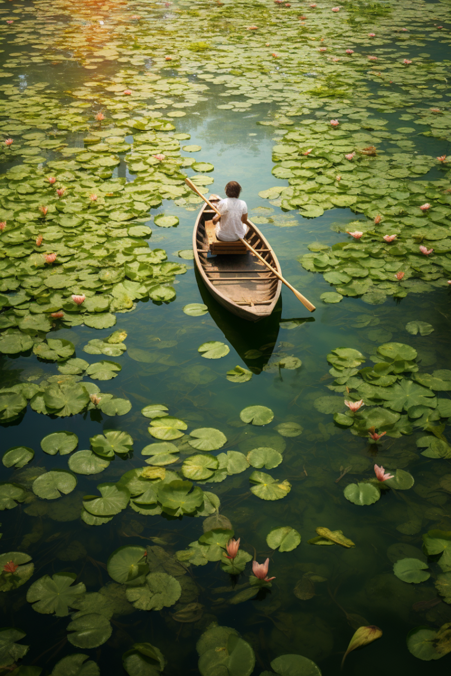 Serene Lotus Paddle