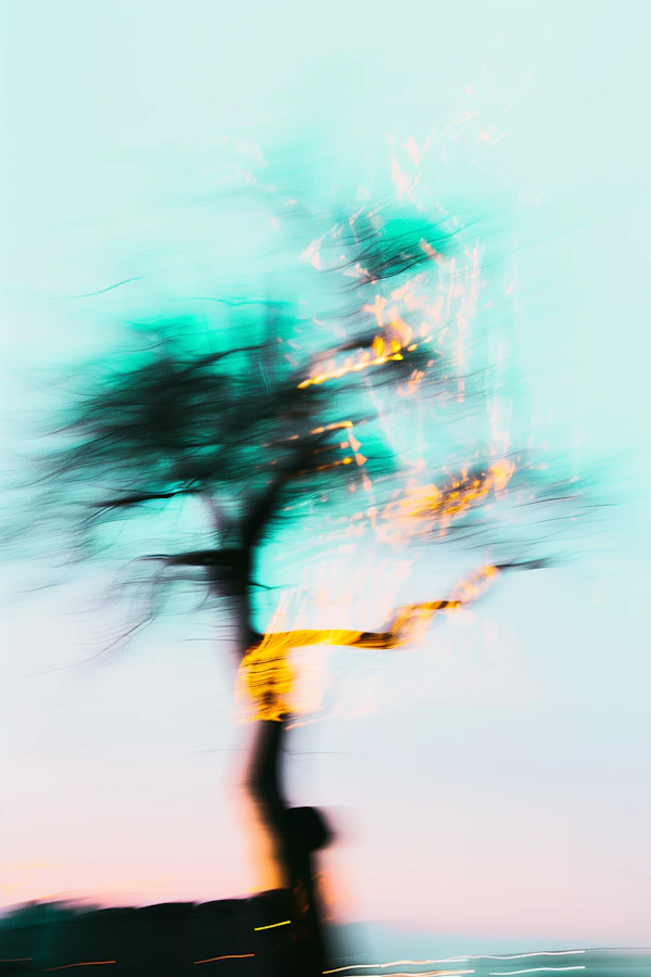 Surreal Tree Motion Art