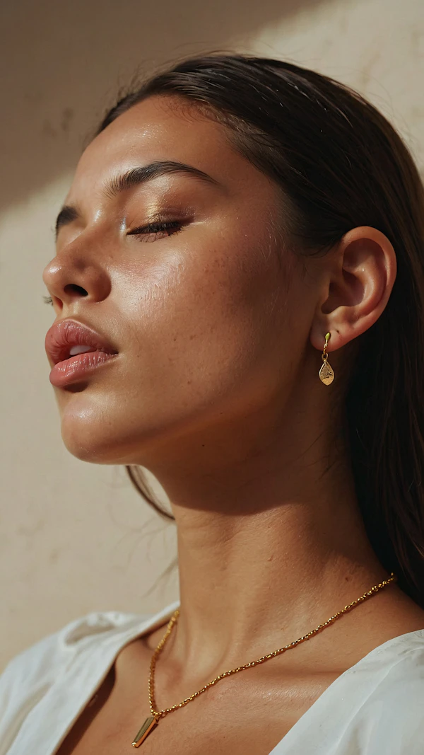 Serene Woman Portrait