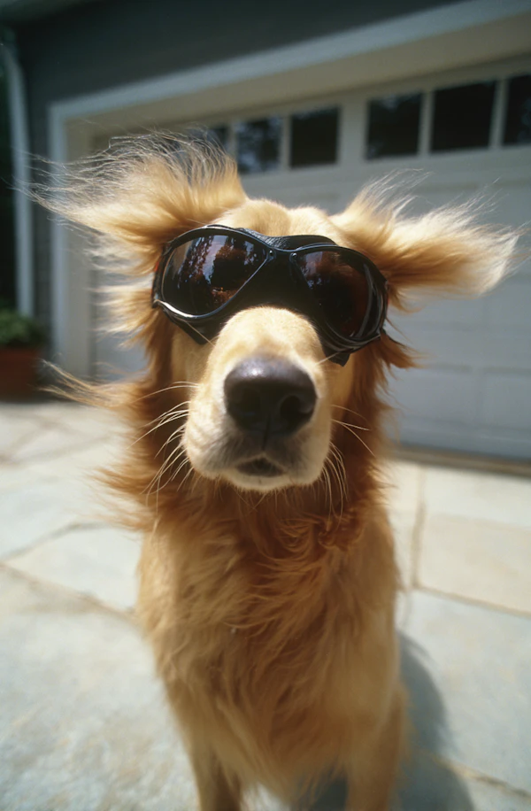 Golden Retriever Outdoors
