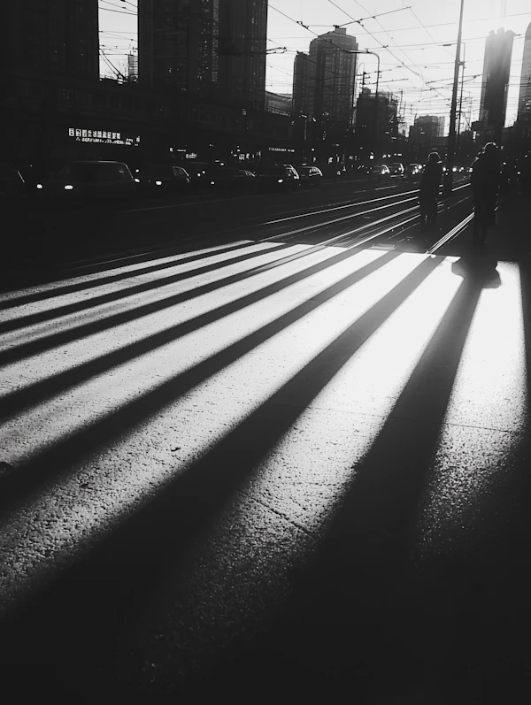 City Street Silhouettes