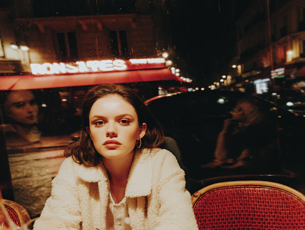 Cafe Night Portrait